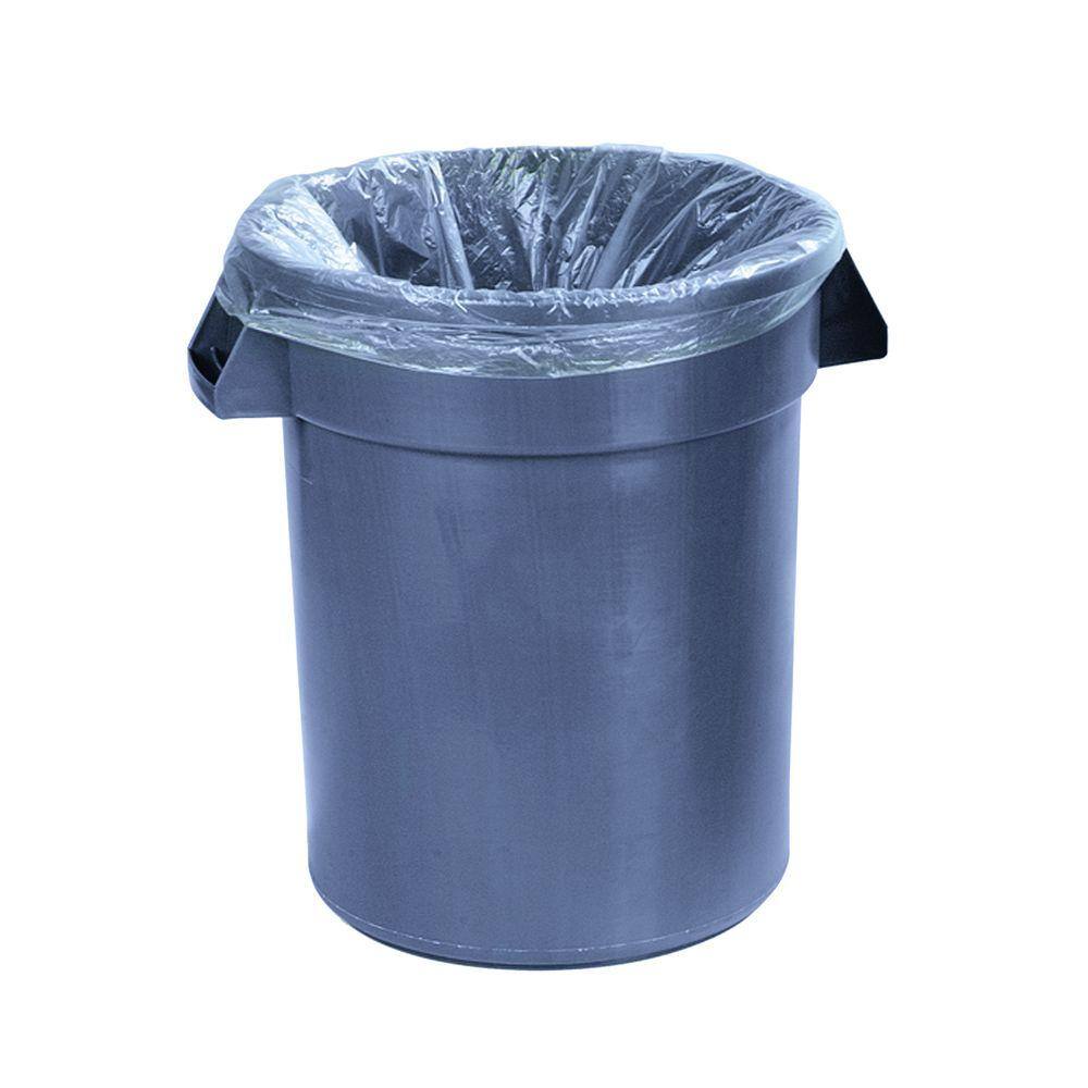 Blue Carlisle 341020REC14 Bronco LLDPE Recycle Waste Container 19.88 Diameter x 23 Height 20 Gallon Capacity 