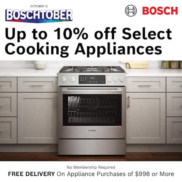 800 Series 30 in. 5 Burner Slide-In Gas Range in Stainless Steel with 4.8 cu. Ft. True Convection and Self-Cleaning Oven