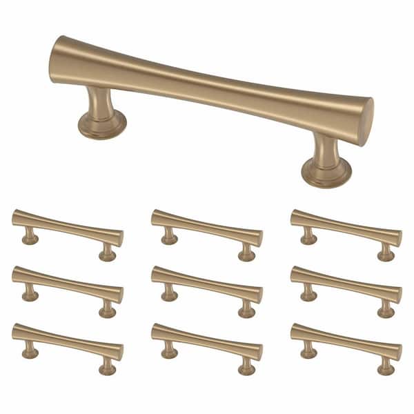 Cangbaoge 10 Pack Knurled Cabinet Pulls 10 Inch Hole Centre, Champagne Bronze Kitchen Cabinet Handles Drawer Pulls Heavy-Duty Cupboard Hardware For Cabinets Dresser Wardrobe - Canada