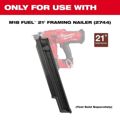 M18 FUEL 21-Degree Framing Nailer Extended Capacity Magazine