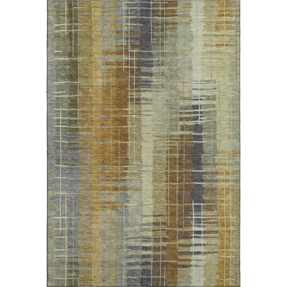 Mayfield Premium Machine Washable Abstract AMF2261 Aloe 10 ft. x 14 ft. Area Rug price history on PriceWatchPro