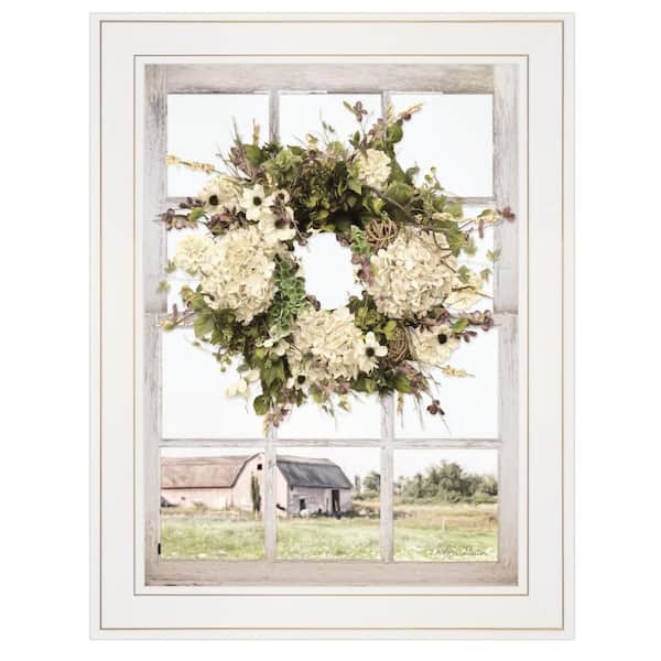 HomeRoots Charlie Pleasant View 1-Piece Framed Wall Art 19 in. x 15 in.