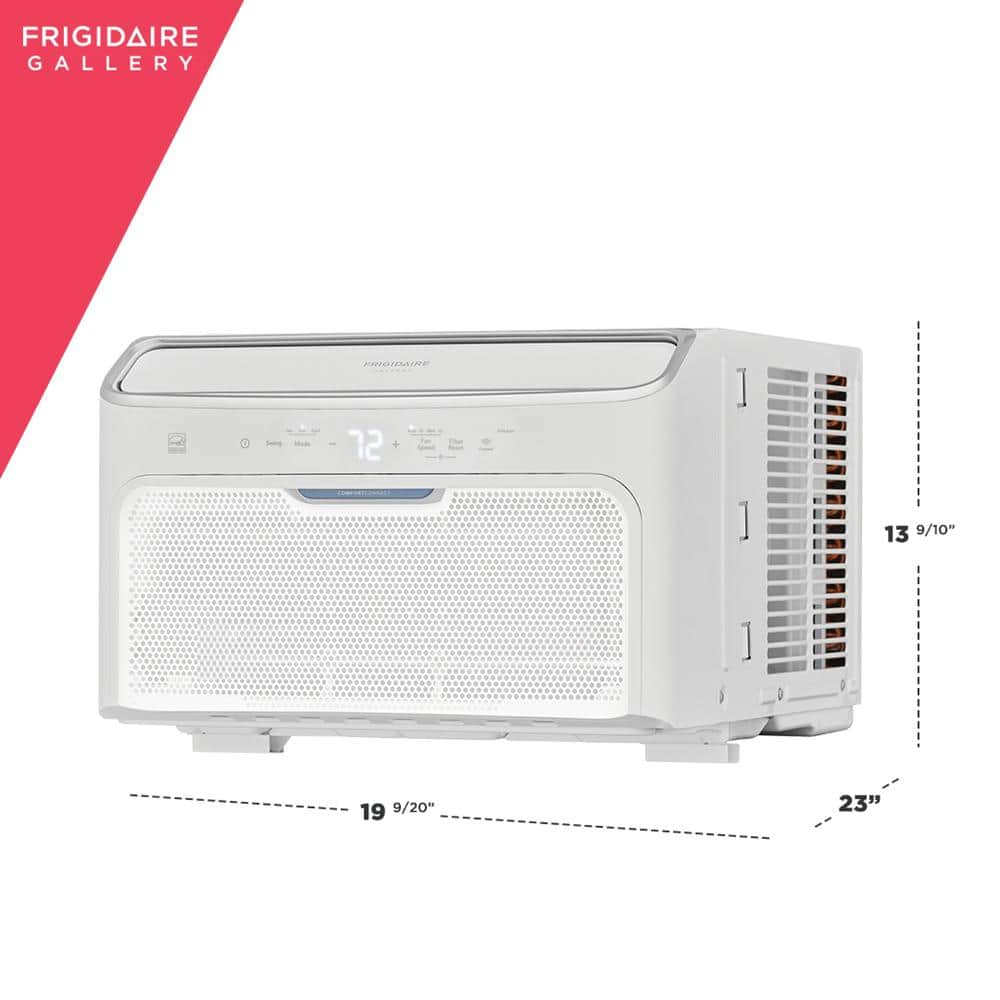 Frigidaire 12,000 BTU White Inverter Window Air Conditioner with Wi-Fi