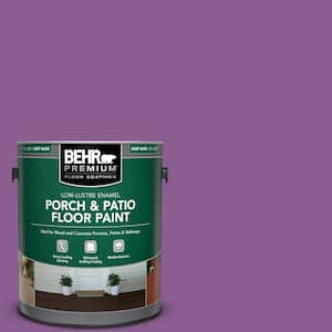 1 gal. #P100-6 Chakra Low-Lustre Enamel Interior/Exterior Porch and Patio Floor Paint