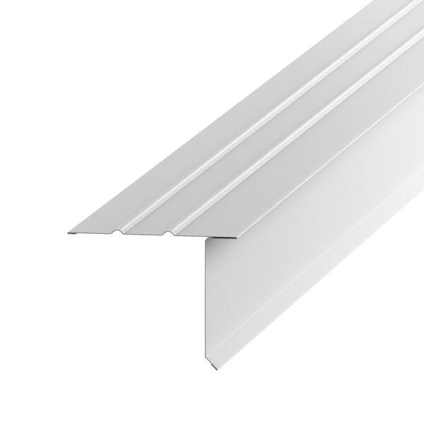 Amerimax Home Products F5 1/2 S-2.35 in. x 1.95 in. x 10 ft. White