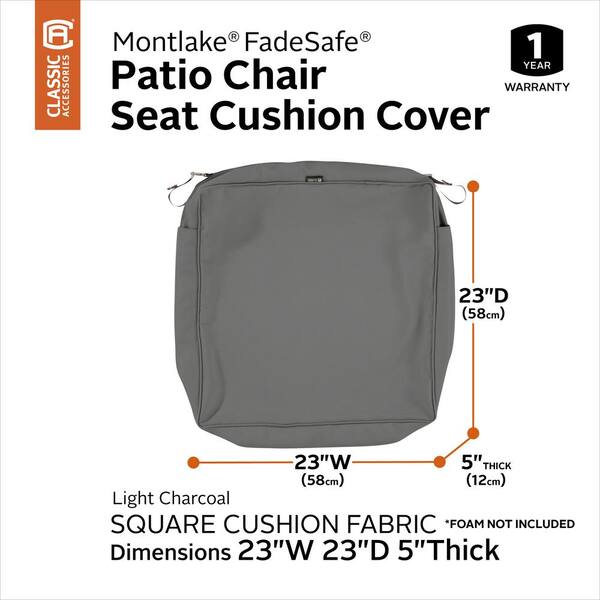 Classic Accessories 23 in. W x 23 in. D x 5 in. Thick Outdoor