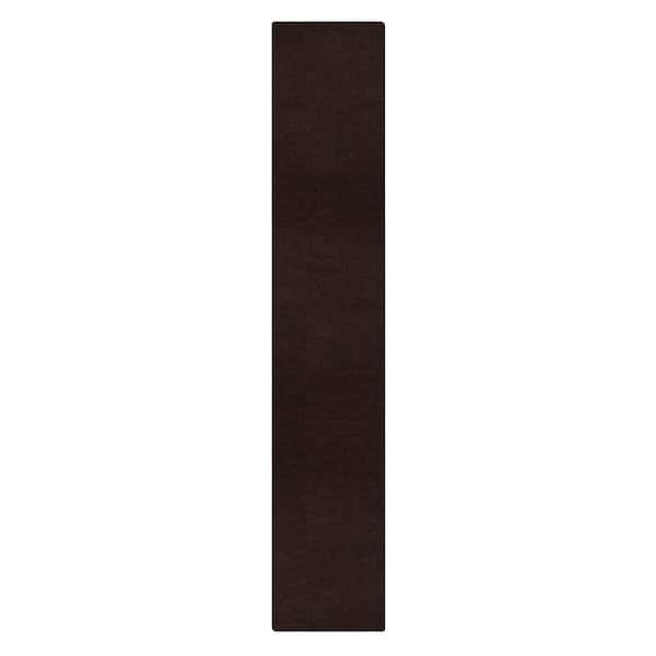 All Purpose Wide Wale Mocha Brown 2 ft. x 12 ft. Indoor/Outdoor Commercial Mat