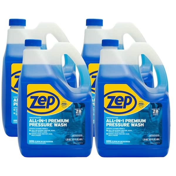 ZEP 172 oz. All-in-1 Pressure Wash Concentrate (4-Pack)