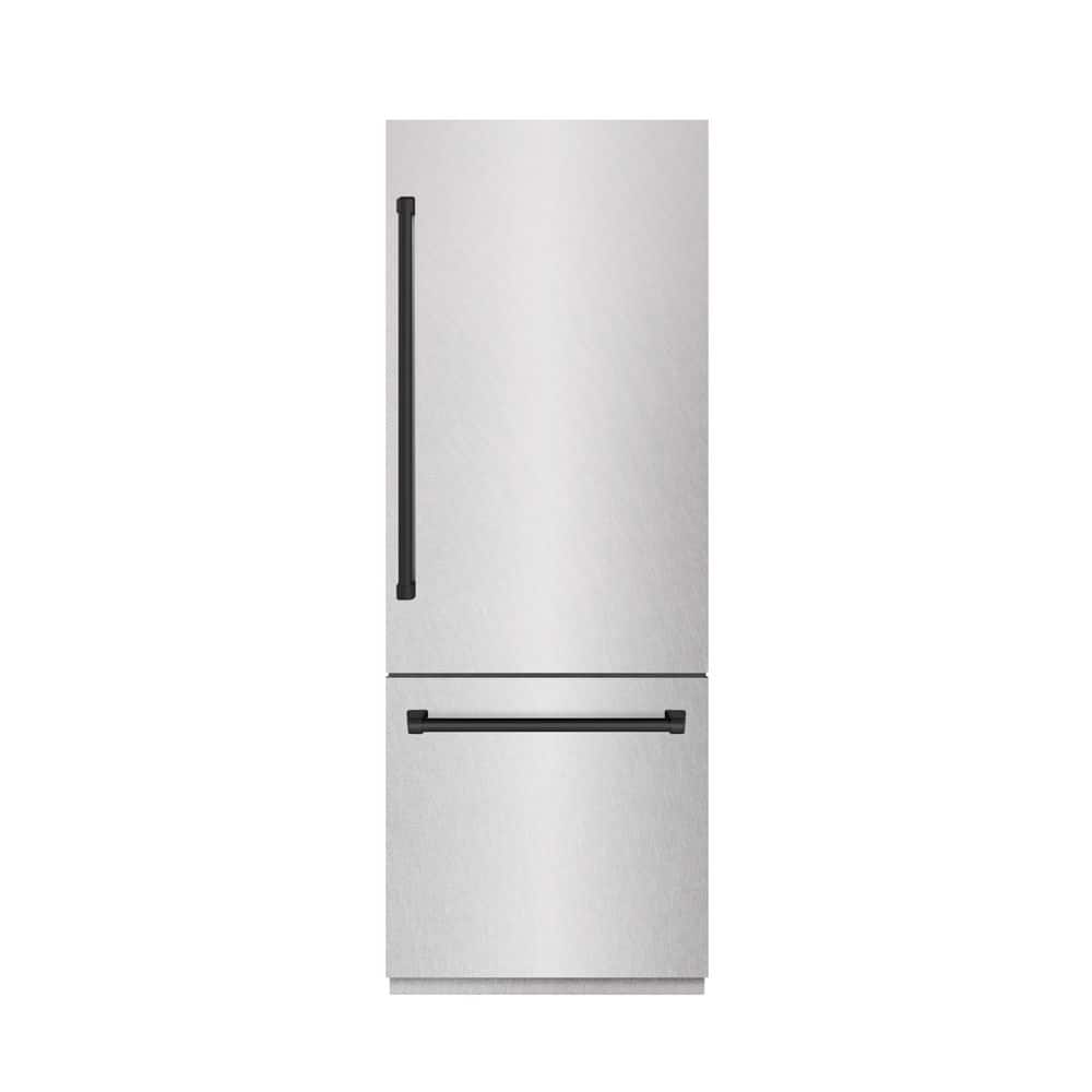 Autograph Edition 30 in. Built-In Refrigerator in Satin Steel with Graphite Gray Interior and Black Accents price history on PriceWatchPro