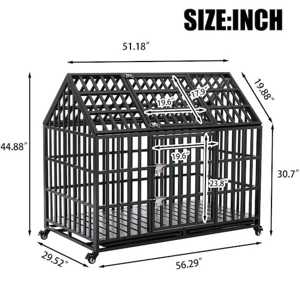 52 inch dog kennel best sale