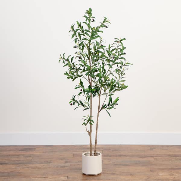 【新着商品】Nearly Natural 人工樹木 オリーブ ホワイトプランター 楽天市場】Nearly Natural 人工樹木 オリーブ ホワイトプランター付