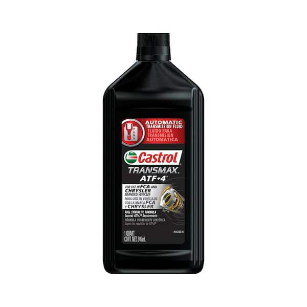 CASTROL Transmax ATF+4 Automatic Transmission Fluid, 1 qt.