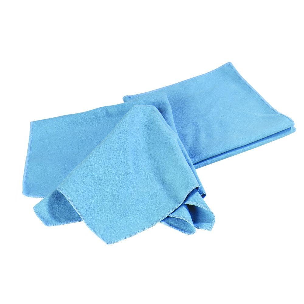 16 in. x 16 in. Microfiber Fine Polishing Cloth in Blue (Case of 12) price history on PriceWatchPro