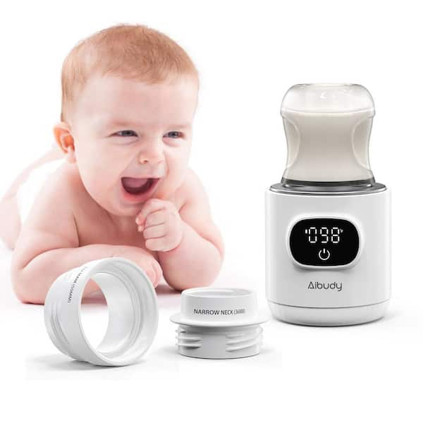 Portable Baby Bottle Warmer, 3-Heating Options and Temperature Control ...