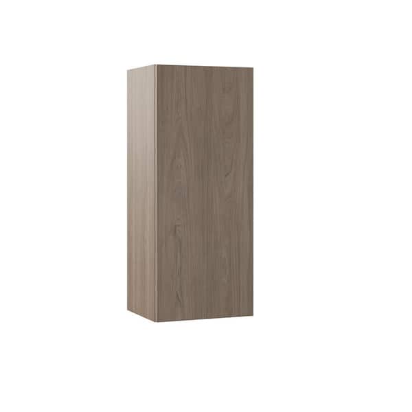 Hampton Bay Designer Series Edgeley Assembled 15x36x12 in. Wall Kitchen Cabinet in Driftwood