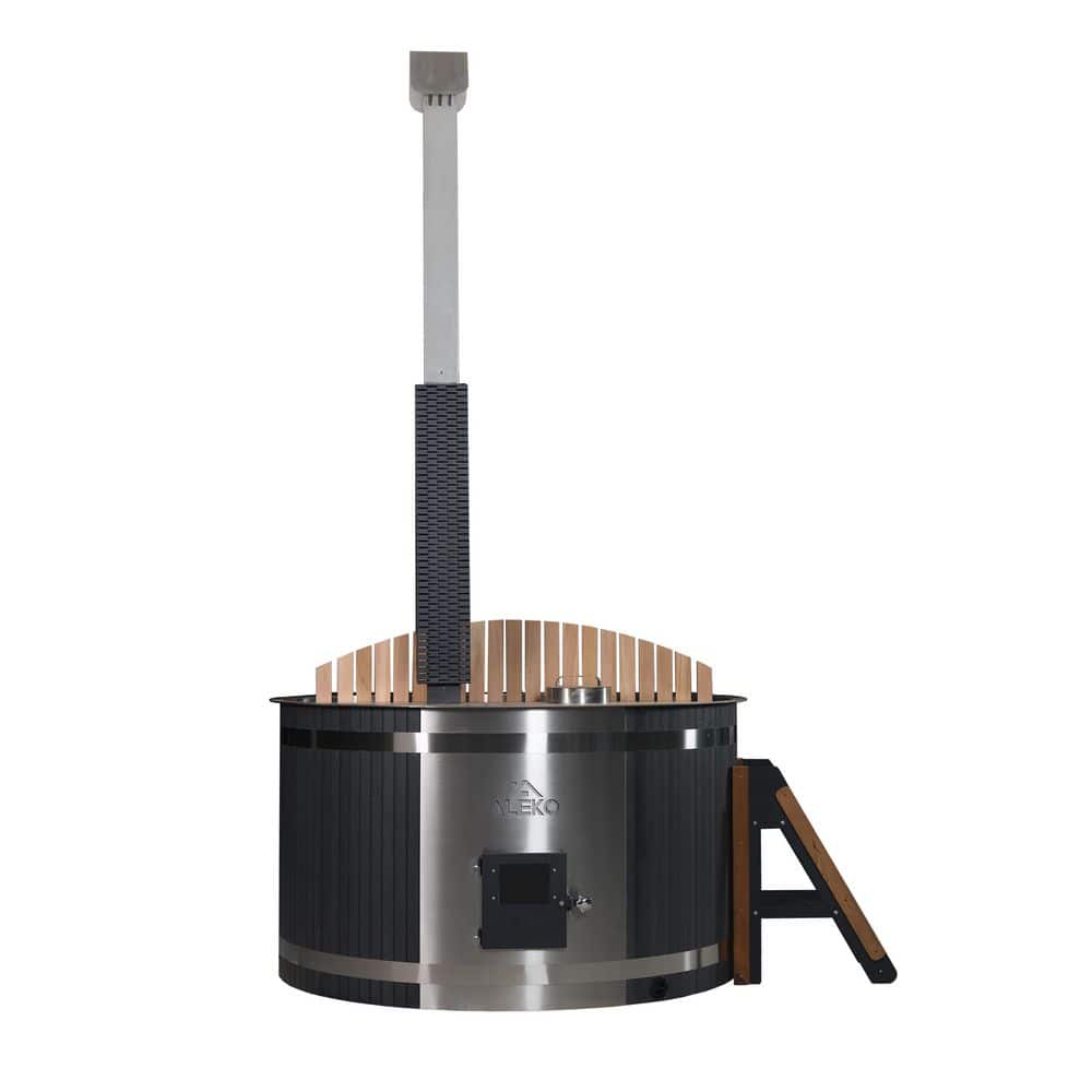 4-Person Stainless Steel 0-Jet Hot Tub and Cold Plunge Tub - Wood-Fired Heater price history on PriceWatchPro