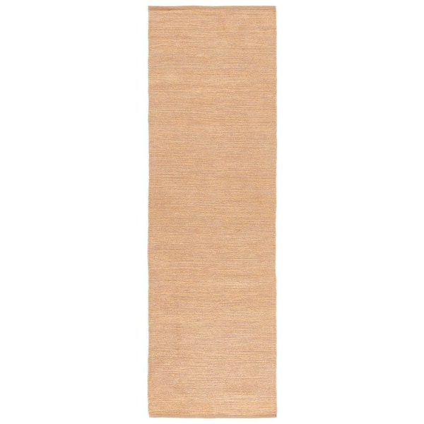 Montauk 2 ft. x 8 ft. Gold Modern Solid Runner Rug