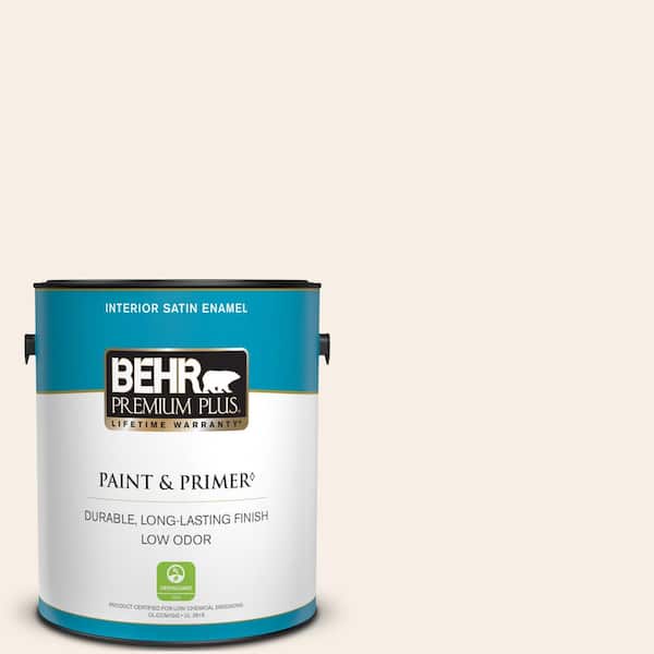 BEHR PREMIUM PLUS 1 gal. #PWN-35 Devonshire Satin Enamel Low Odor Interior Paint & Primer