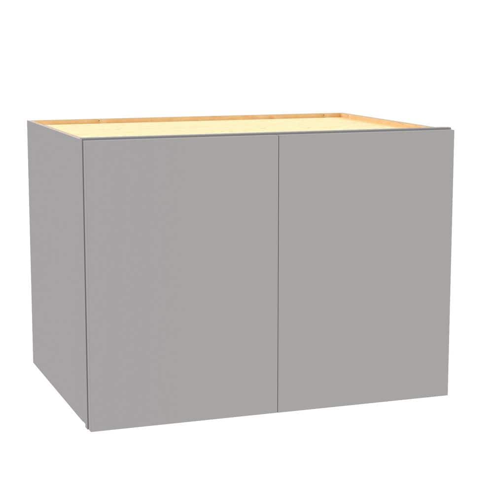 Hargrove 36 in. W x 24 in. D x 12 in. H Assembled Plywood Wall Bridge Kitch