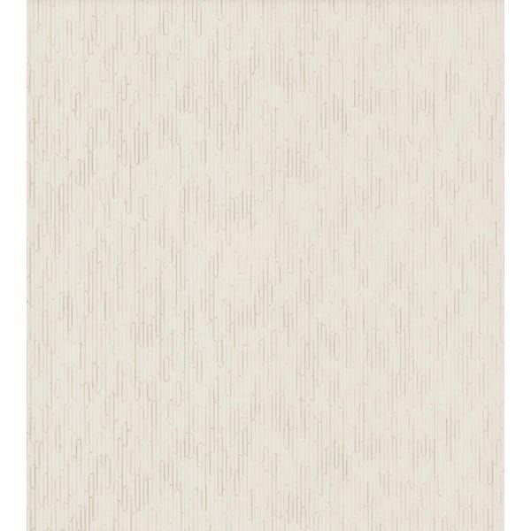 Ronald Redding Calliope Pearl Trax White Wallpaper