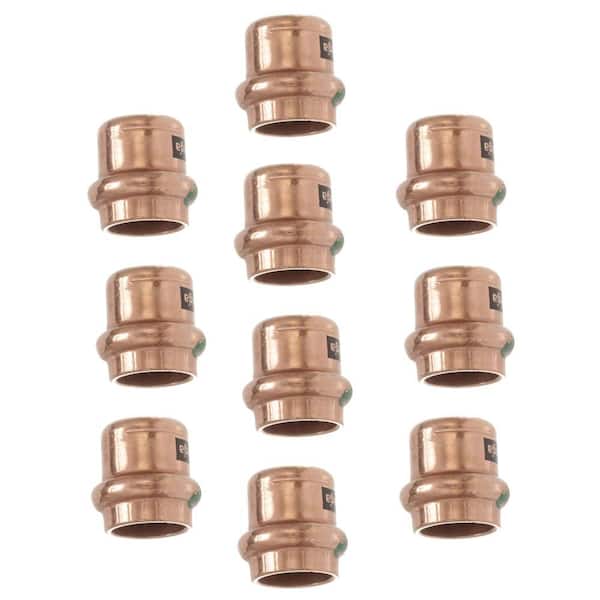 ProPress 1/2 in. Press Copper Cap (10-Pack)