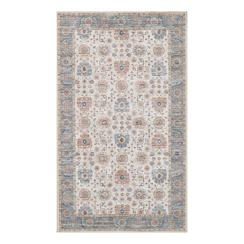 Dalileh Neutral 5 ft. x 7 ft. Woven Medallion Polyester Area Rug price history on PriceWatchPro