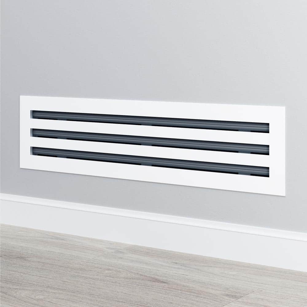 "Linear 30"" x 6"" Metal Floor/Wall Surface Vent Cover" price history on PriceWatchPro