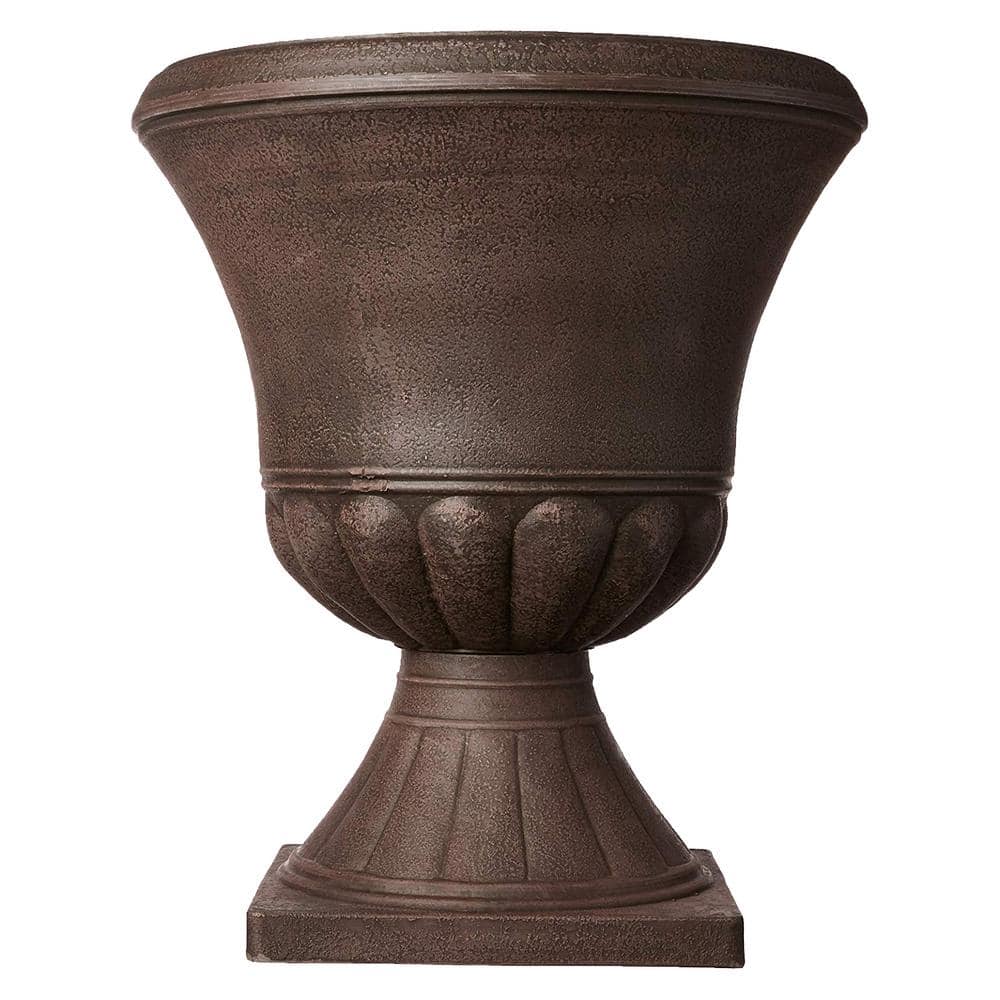 Amboise Medium 22" Cone Eco-Friendly Planter in Chocolate