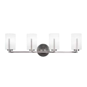 Cottonwood 29 in. 4-Light Graphite Vanity Light