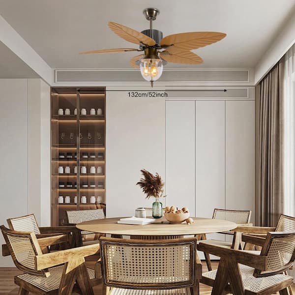 好久由craft Reviews for OUKANING 52 in. Indoor Bronze Tropical Style 5 Palm