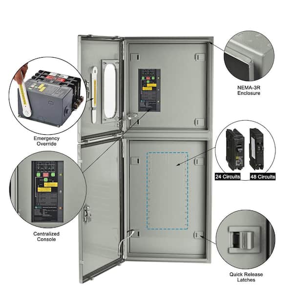 ASCO 100 AMP Automatic Transfer Switch - 185A2100F4M