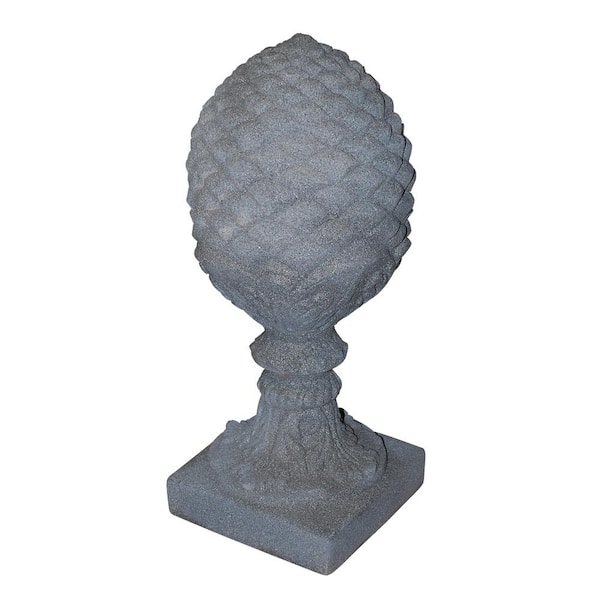 Emsco Granite Finish Pineapple Finial Statuary