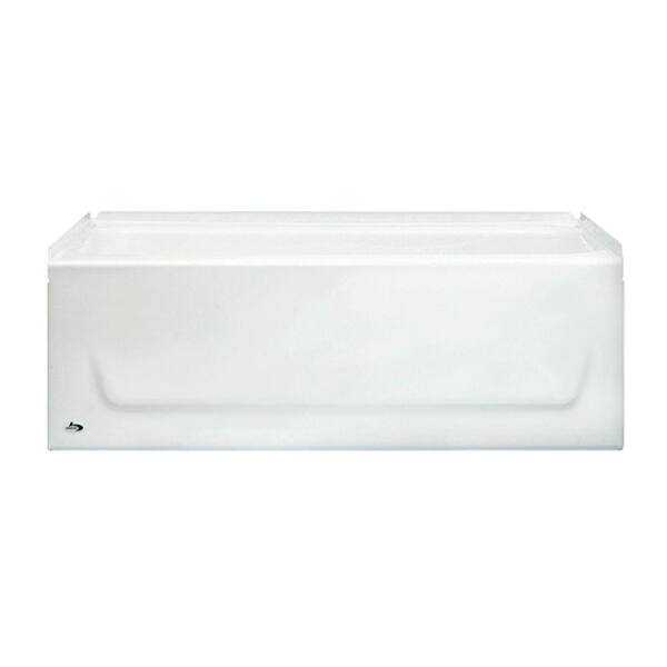 Bootz Industries Kona 4-1/2 ft. Right Hand Drain Soaking Tub in White