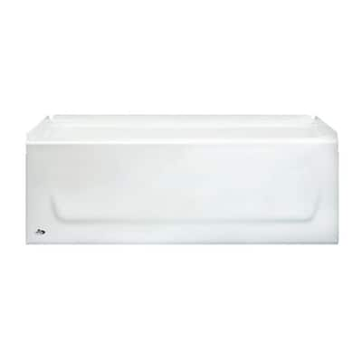 Kona 54 in. x 30 in. Soaking Bathtub with Right Drain in White