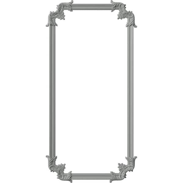 13.35 Sq. Ft. Unfinished Polyurethane Oxford Panel Moulding Kit (Single Panel)