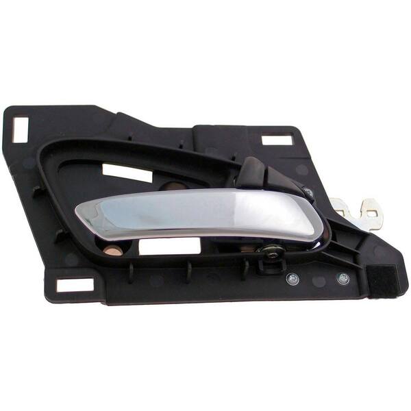 Unbranded Interior Door Handle Rear Right Chrome Lever/Black Housing 2007-2012 Acura RDX 2.3L