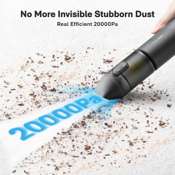 HOTO Autocare Series Bagged Cordless HEPA Handheld Vacuum Duster