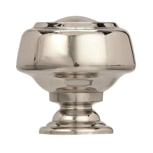Kane 1-5/8 in. (41mm) Classic Polished Nickel Round Cabinet Knob