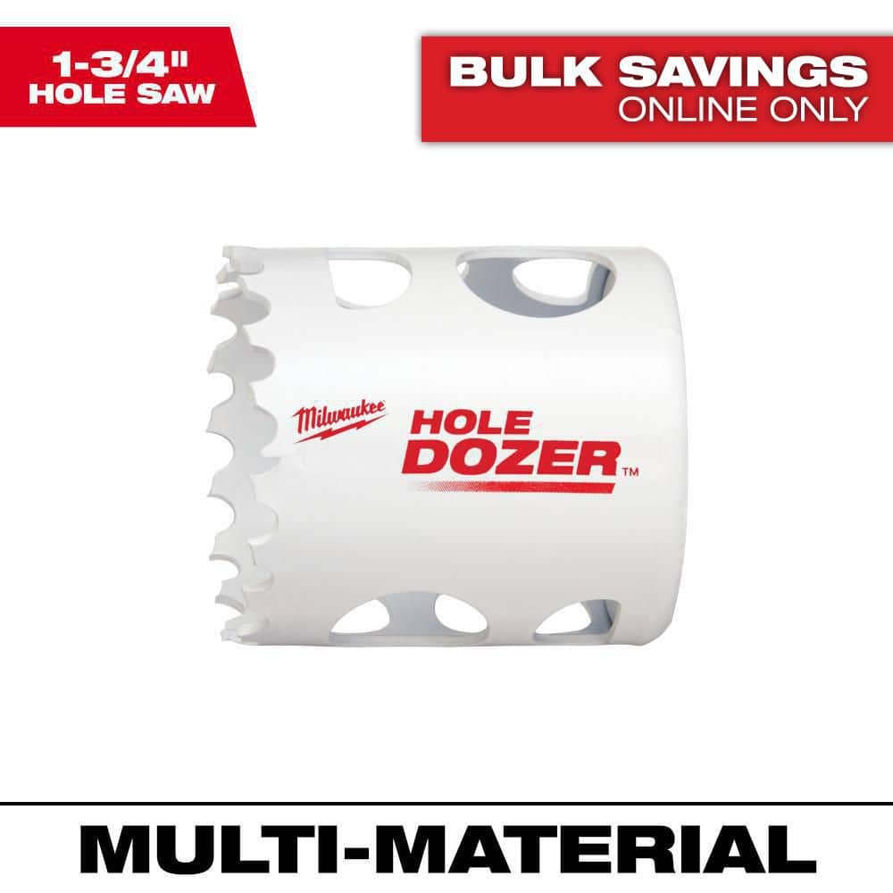 1-3/4 in. Hole Dozer Bi-Metal Hole Saw price history on PriceWatchPro