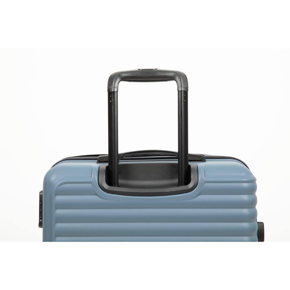 Blue 3-Piece Hardshell Spinner Luggage Set with TSA Locks