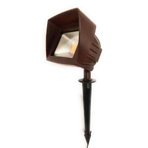 Hampton Bay 20W Equivalent Low Voltage Black Hardwired CCT Change  Integrated LED Outdoor Flood Light with Adjustable Lamp Head IWH1501LS-6 -  The Home Depot