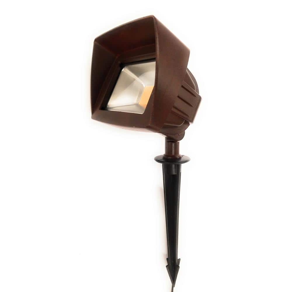 Low Voltage Rust Outdoor Landscape Integrated 20-Watt Flood Light price history on PriceWatchPro