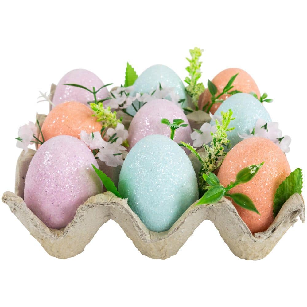 "Pastel Easter Eggs with Carton Decoration-6.25""-Set of 9" price history on PriceWatchPro