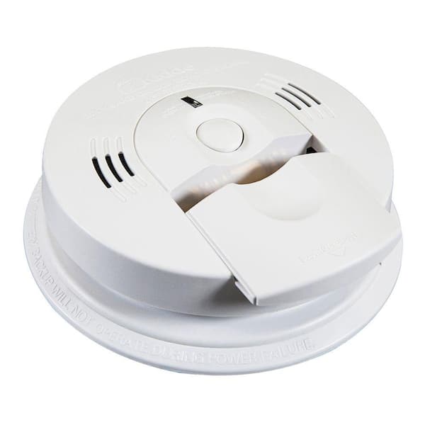 Kidde 10-Year Worry Free Smoke & Carbon Monoxide Detector, Lithium Battery  Powered with Photoelectric Sensor and Voice Alarm 21030866 - The Home Depot