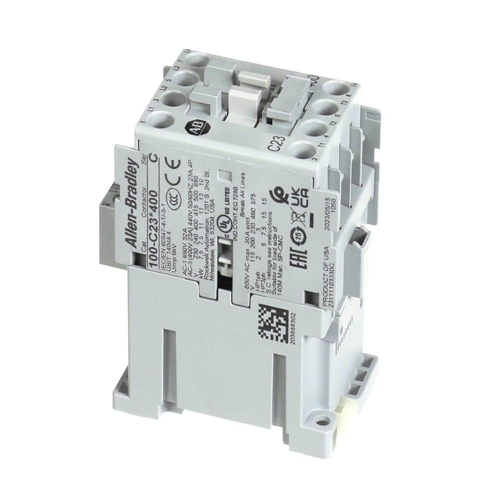 4-Pole Contactor, 110/120V 50/60HZ Coil, 23A, 3-Phase 100-C23D400 price history on PriceWatchPro