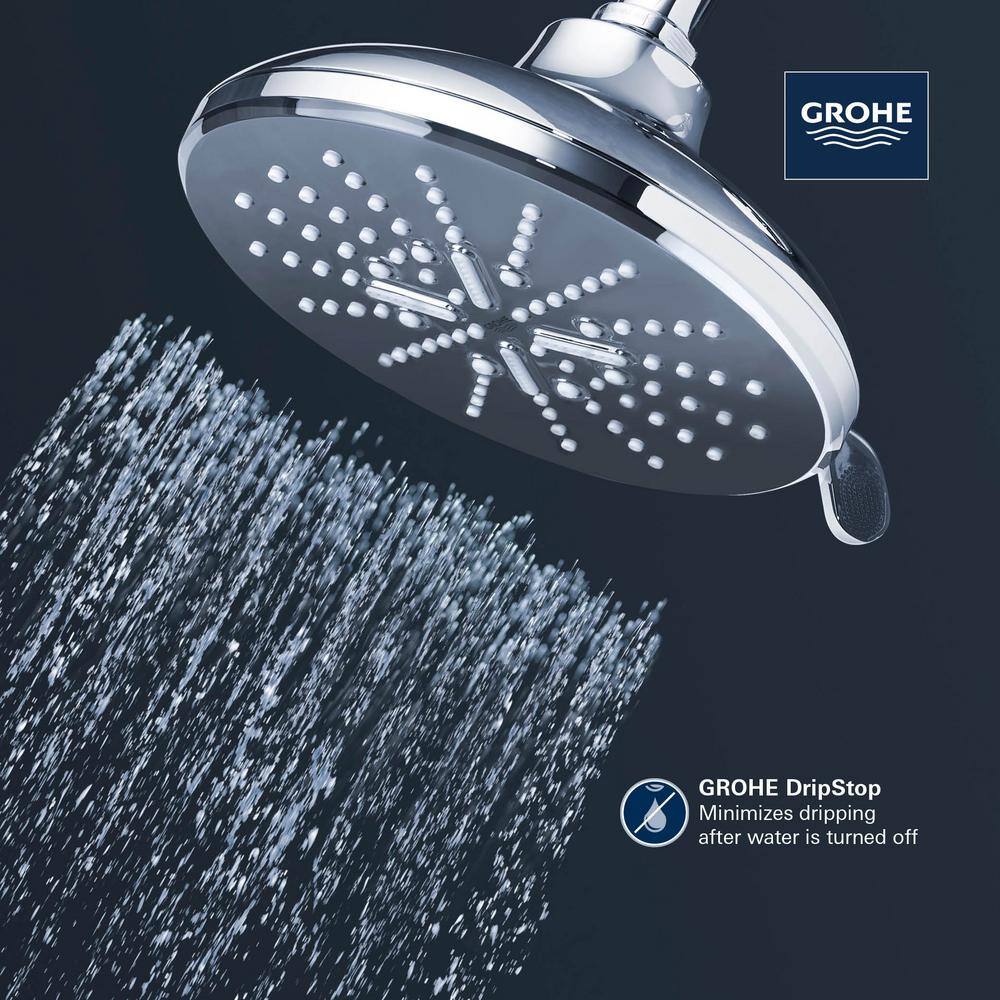 Hard Graphite Multi-Function Wall Mounted Shower Head