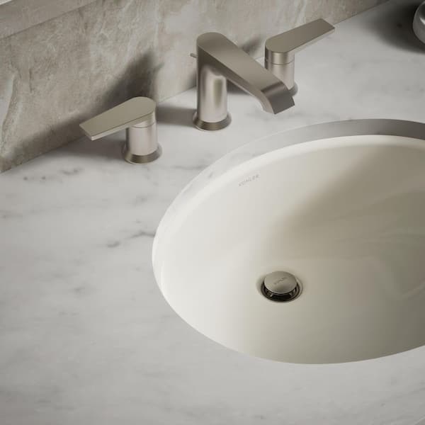 k.gh KOHLER Caxton 19.3 in. x 16.25 in. Undermount Bathroom Sink in