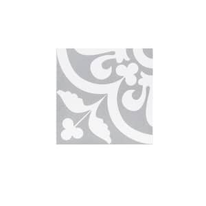 Emblem Gray 7.875 in. x 7.875 in. Matte Porcelain Wall and Floor Tile (10.76 sq. ft./Case)