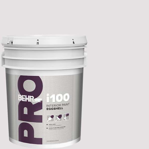 BEHR PRO 5 gal. #PR-W02 Early Crocus Eggshell Interior Paint
