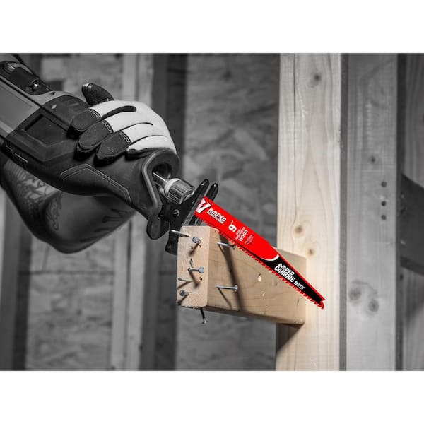 DIABLO AMPED Demo Demon 9 in. 5/7 TPI Carbide Reciprocating Saw